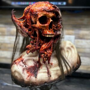 ZOMBIE ASH-X Horror Collector Bust - Image 4