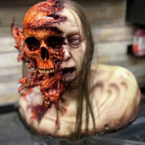 ZOMBIE ASH-X Horror Collector Bust - Image 5